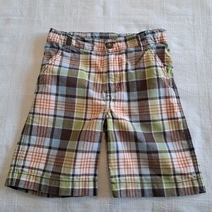 Gymboree boys size 6 plaid shorts